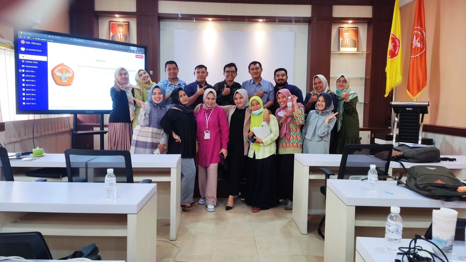 <strong>Pelatihan dan Sosialisasi Sistem IT Universitas Jambi</strong>