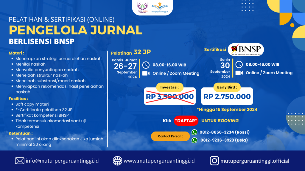 PENGELOLA JURNAL