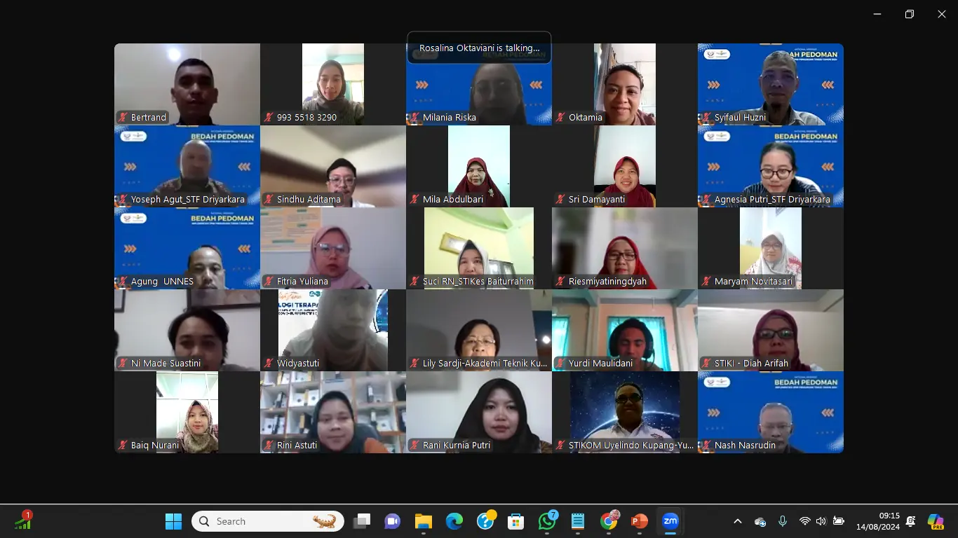 Webinar Nasional Bedah Pedoman Implementasi SPMI Perguruan Tinggi 2024: Kunci Sukses untuk Penjaminan Mutu