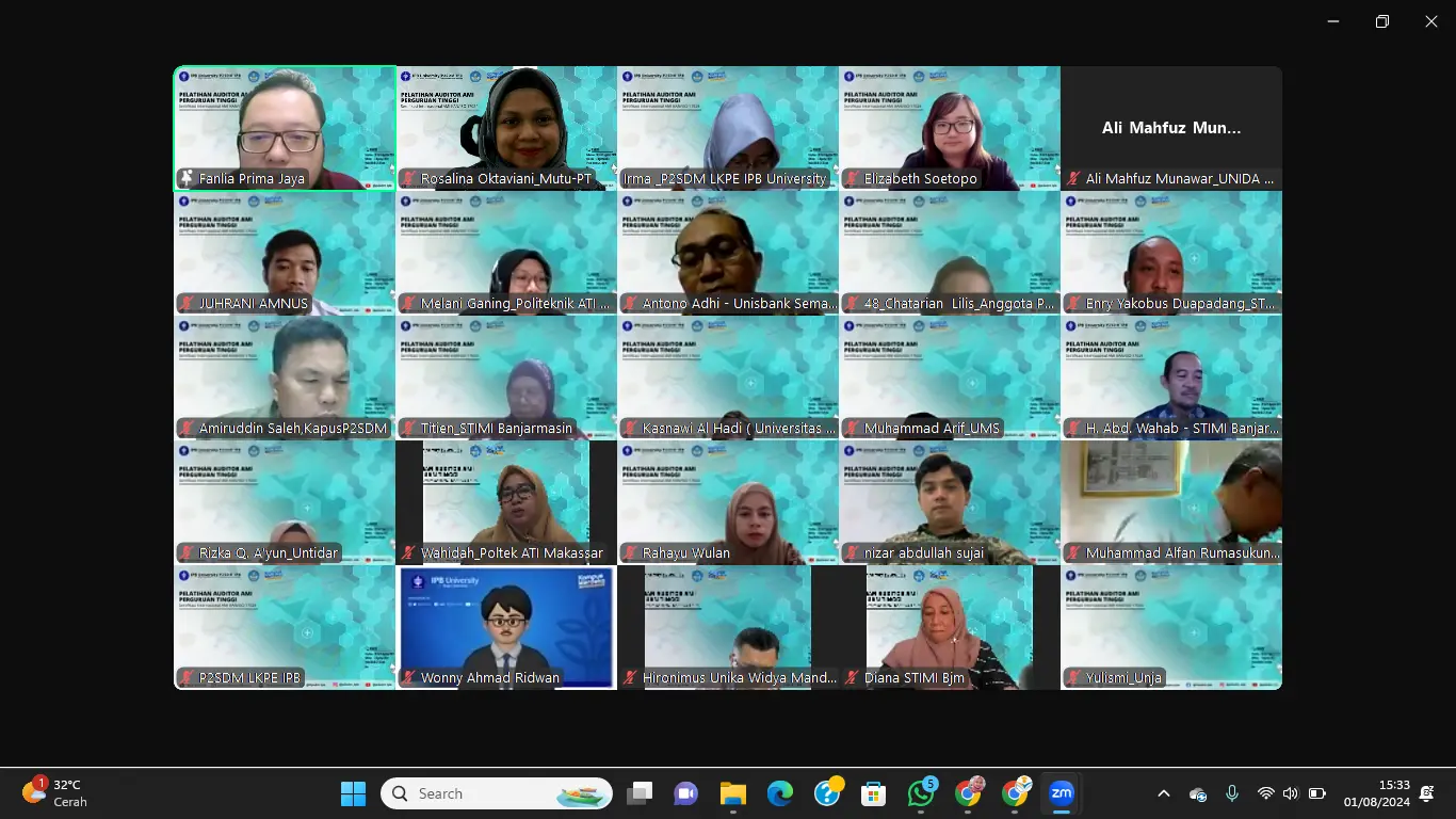 Meningkatkan Kualitas Pendidikan Tinggi melalui Pelatihan dan Sertifikasi AMI-PT Bersama Mutu Perguruan Tinggi dan PT Padma Global Nusatama