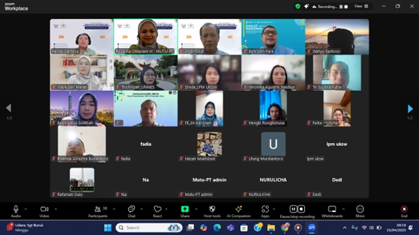 Optimalisasi Sumber Daya Internal untuk Keberhasilan Akreditasi ACQUIN: Webinar Nasional Mutu Perguruan Tinggi