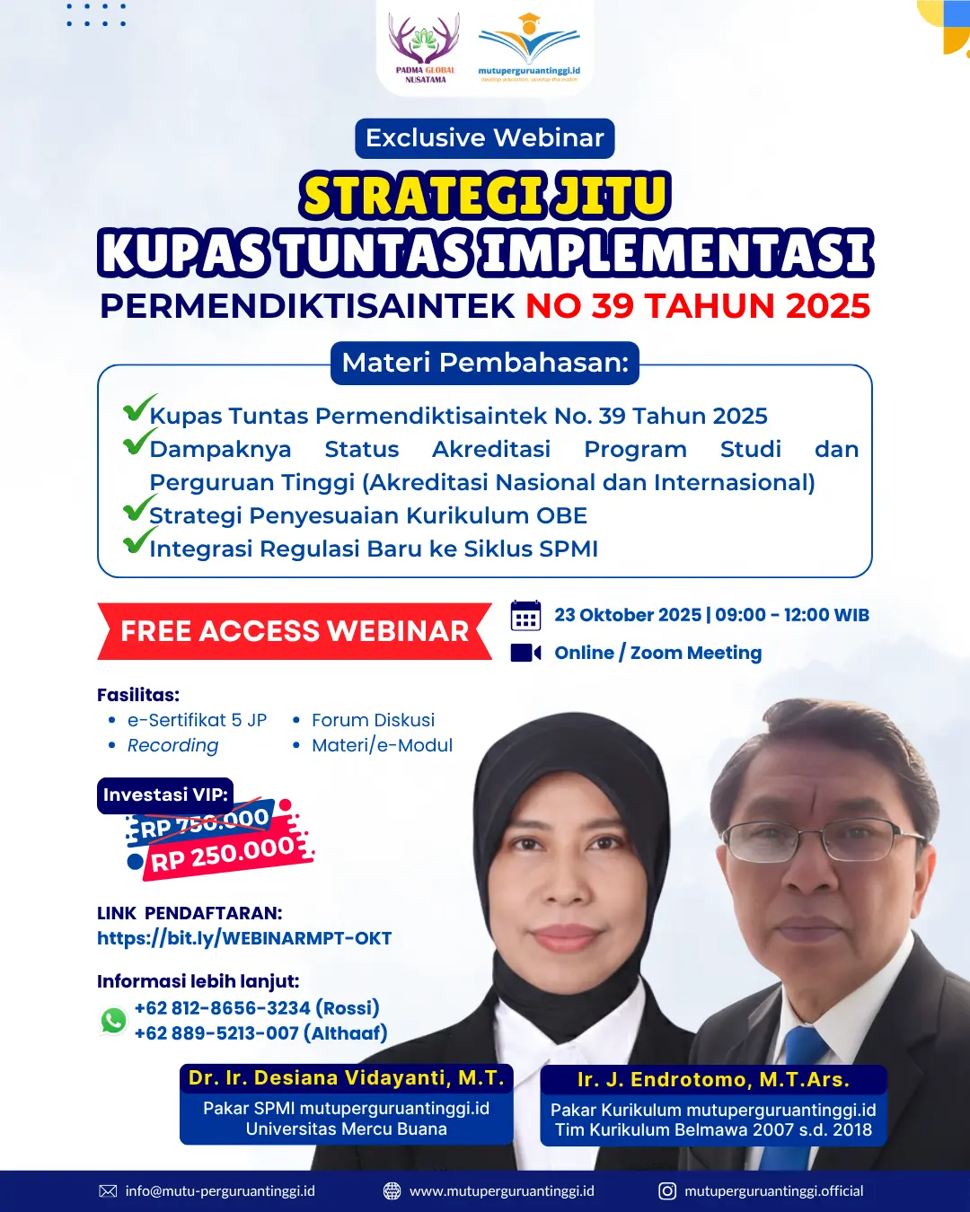 Kupas Tuntas Permendiktisaintek No 39 Tahun 2025