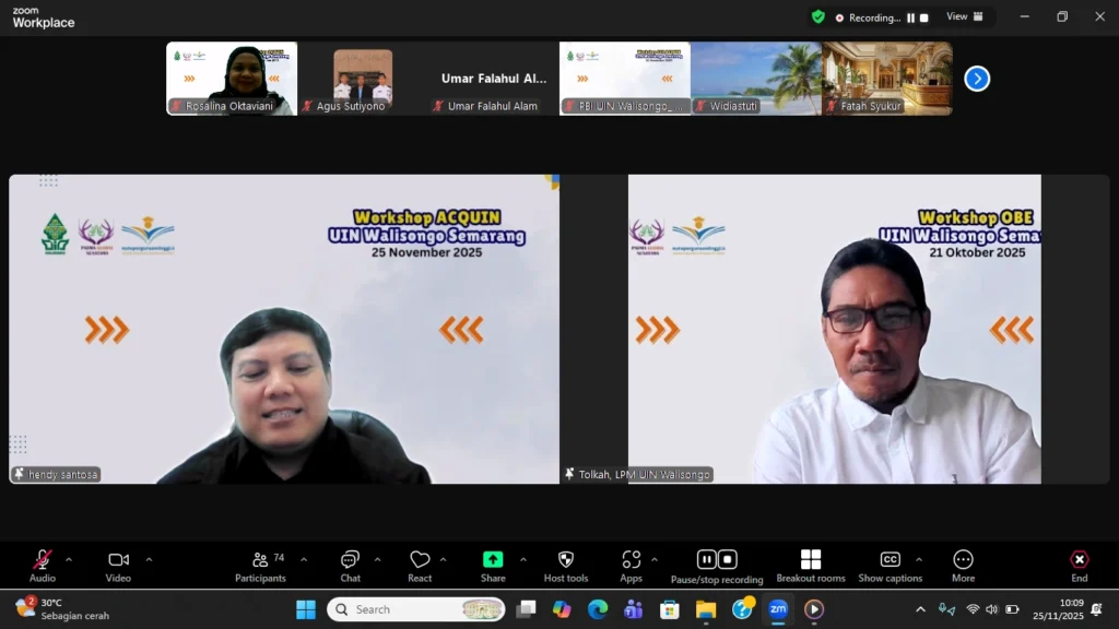 Strategi UIN Walisongo Menuju World Class University melalui Pendampingan Akreditasi Internasional ACQUIN 1