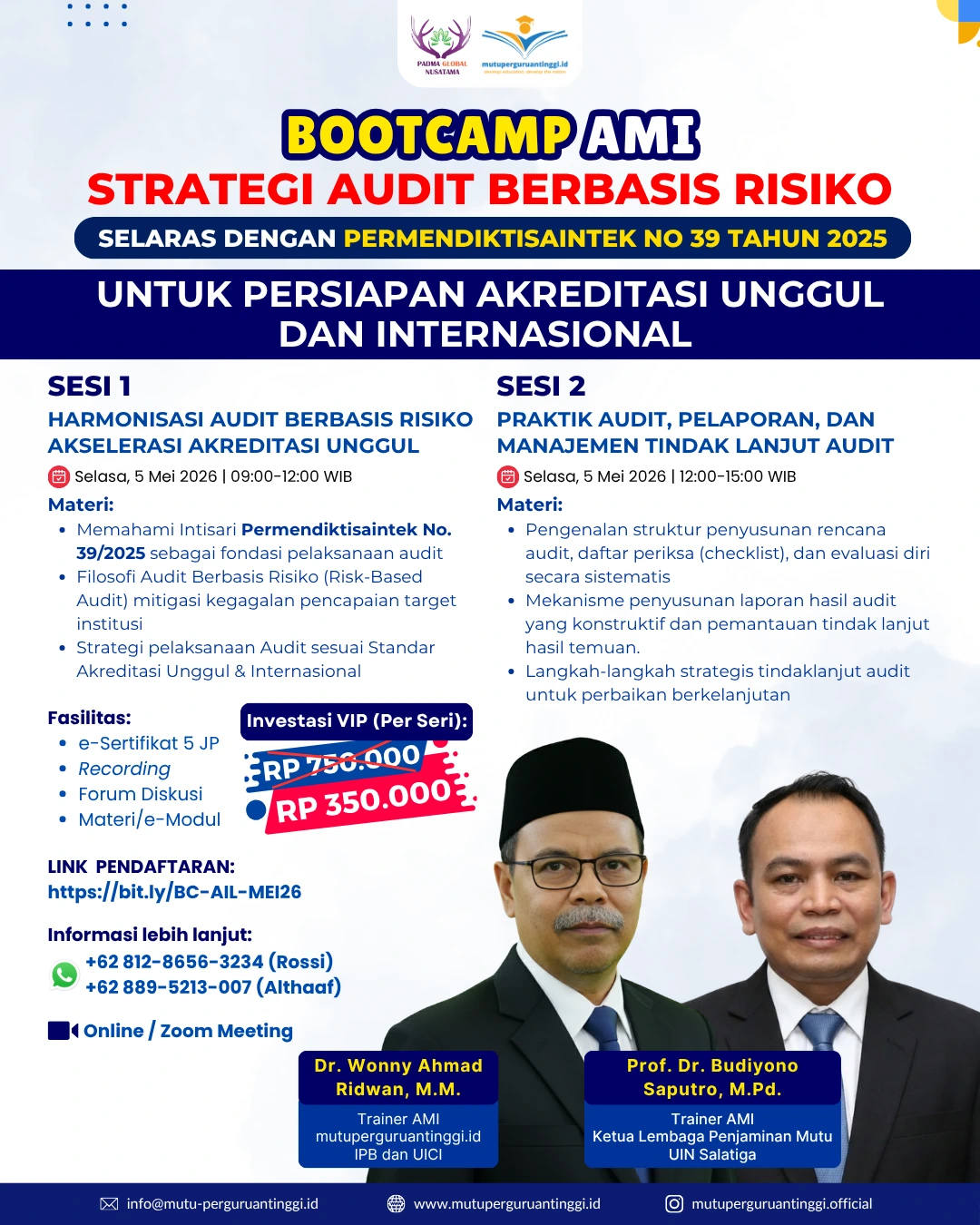 Bootcamp-Audit Mutu Internal-Mei 2026