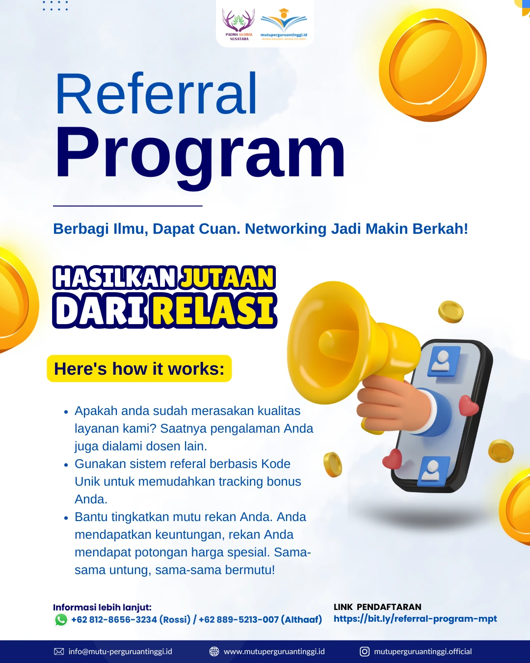 REFERRAL PROGRAM