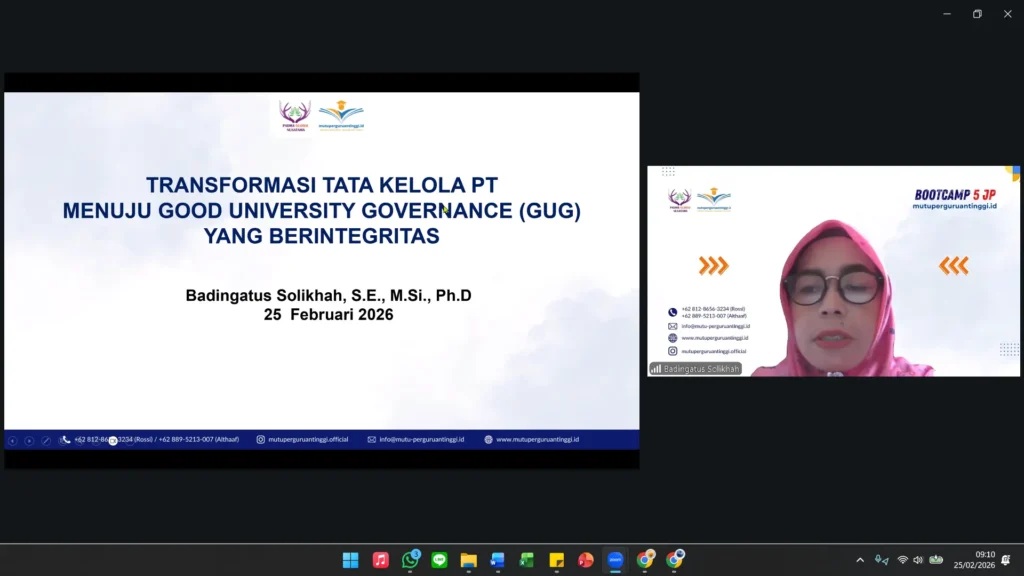 Bootcamp Tata Kelola Perguruan Tinggi 2026: Solusi Tepat Hadapi Regulasi Baru