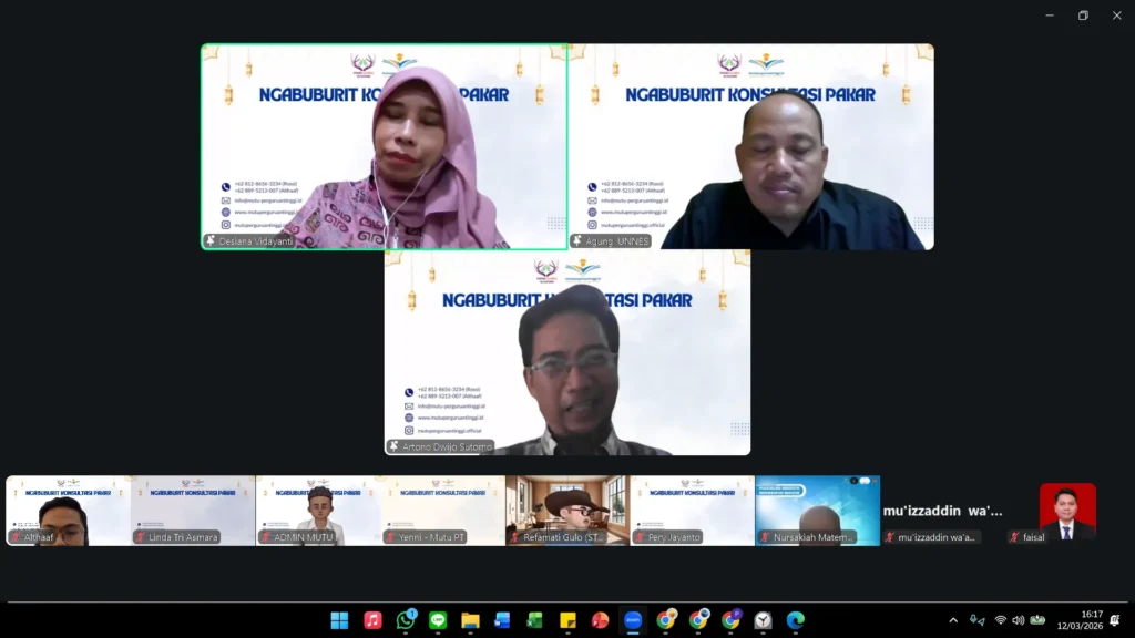 Sukses Digelar: Spesial Ngabuburit 2026 Bersama Mutuperguruantinggi.id, Langkah Strategis Menuju Akreditasi Unggul