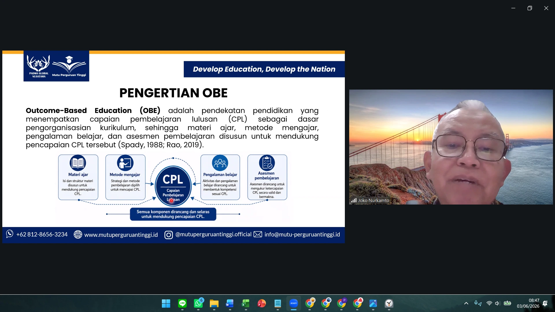 Sukses Gelar Bootcamp OBE: mutuperguruantinggi.id Bedah Tuntas Permendiktisaintek No 39 Tahun 2025